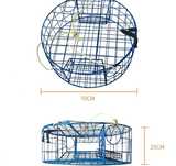 OEM/ODM China Factory directly supply Aquaculture Crab Crawfish Traps lobster pots PVC Coated Welded