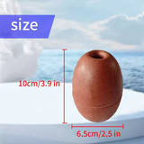PVC buoy fishing floats wholesale SF-20 65*100*12mm for fishing net fishing gear swimming pool and a